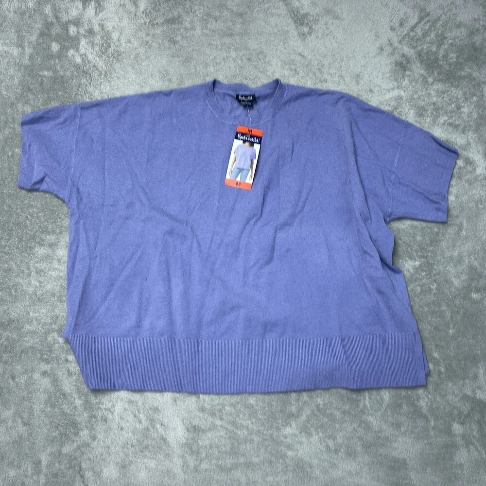 Splendid Women's M Pullover Sweater Blue Viscose Blend H0391 - Picture 2 of 8